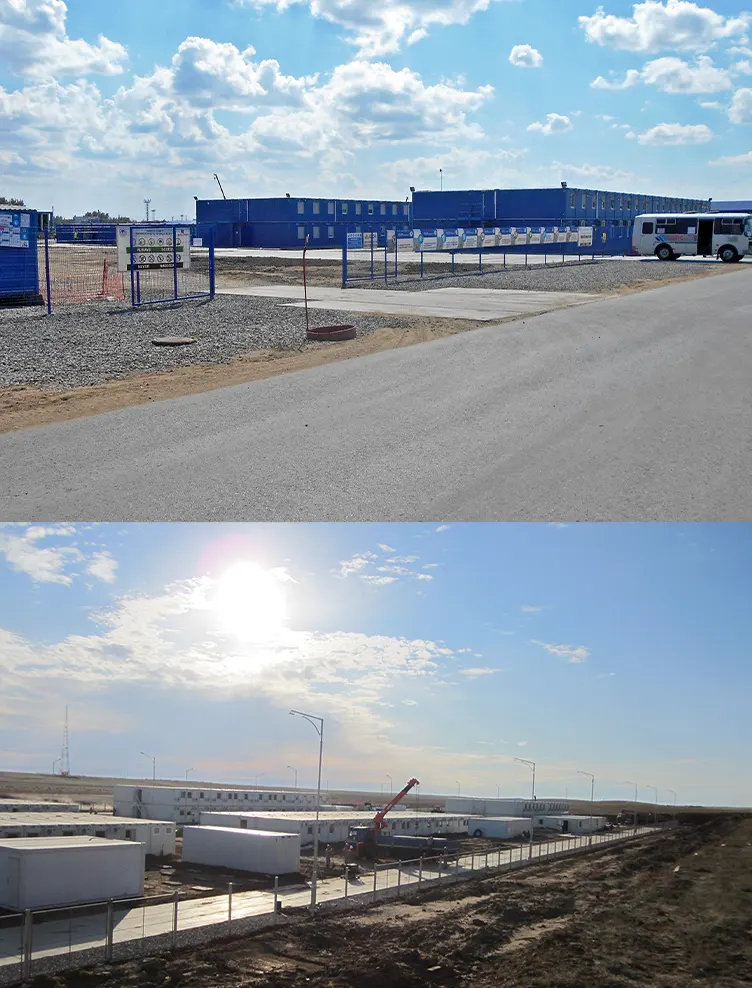 Модульные здания общежития