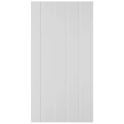 Панель глухая, 2,54 м, RAL 9002, белая 60мм