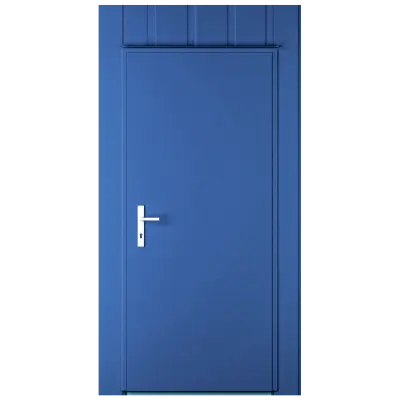 Панель дверная ПР, 875x2000, 5010, откр. во внутрь, 2,54м